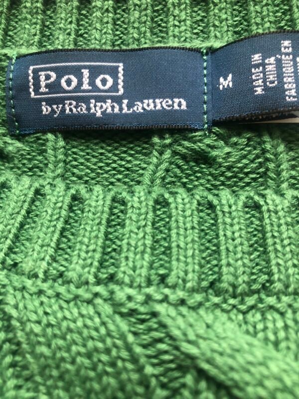 Polo Ralph Lauren manches longues «Vert» – Image 3