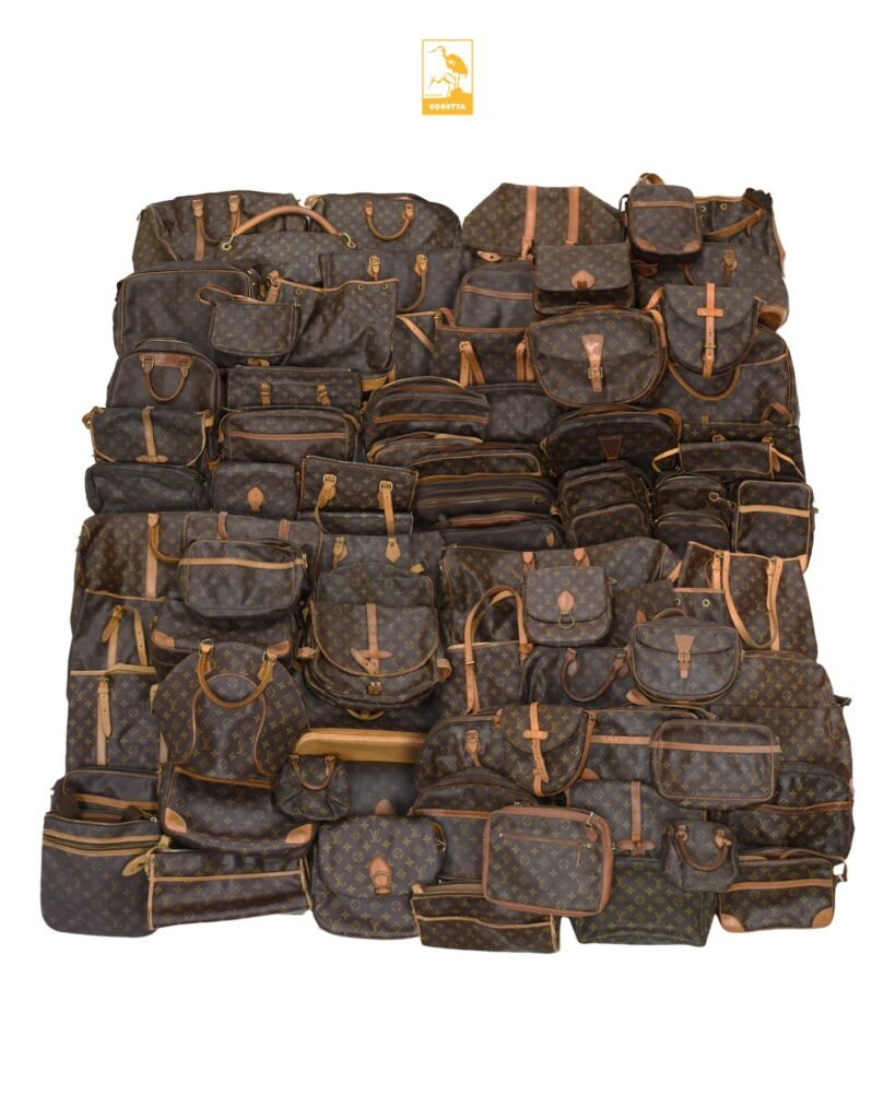 Lot de sacs monogrammés de seconde main